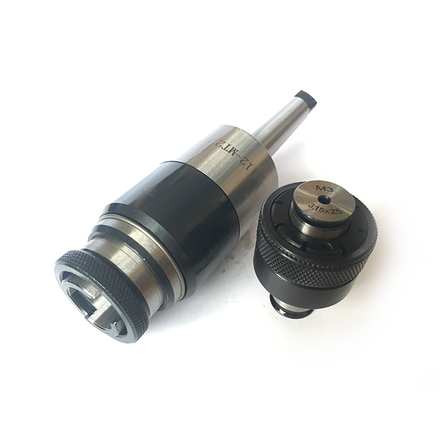 MT2 J4112 Набор резьбонарезных патронов Морзе с резьбовой цангой R8 Набор резьбонарезных патронов